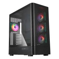 ABYSM AB123801 Computer-Gehäuse Midi Tower Schwarz