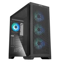 ABYSM Danube Mura BX300 Black ARGB Tower Schwarz
