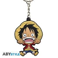 ABYstyle One Piece PVC Luffy SD Schlüsselkette Mehrfarbig