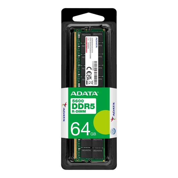 ADATA AD5R560064G40-SHYA Speichermodul 64 GB 1 x 64 GB DDR5 5600 MT/s 288-pin DIMM ECC — Bild 5 von 6