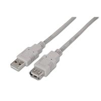 AISENS A101-0012 USB Kabel USB 2.0 1 m USB A Beige