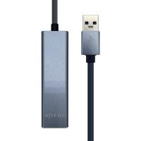 AISENS A106-0401 Schnittstellen-Hub USB 3.2 Gen 1 (3.1 Gen 1) Type-A Grau