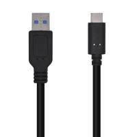 AISENS A107-0450 USB Kabel USB 3.2 Gen 2 (3.1 Gen 2) 1,5 m USB A USB C Schwarz