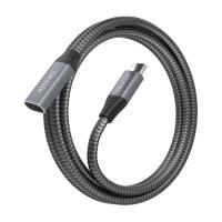 AISENS A107-0761 USB Kabel USB 3.2 Gen 2x2 1,5 m USB C Grau, bild 2 von 4 ansehen