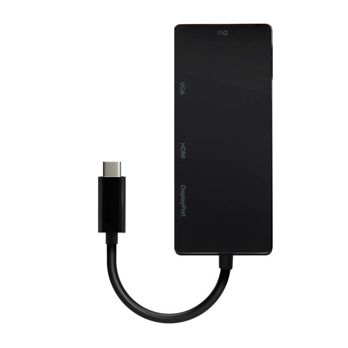 AISENS A109-0679 USB-Grafikadapter 3840 x 2160 Pixel Schwarz — Bild 2 von 4