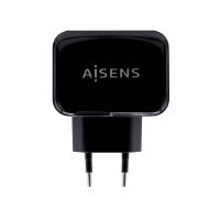 AISENS A110-0440 Ladegerät für Mobilgeräte Universal Schwarz AC Drinnen