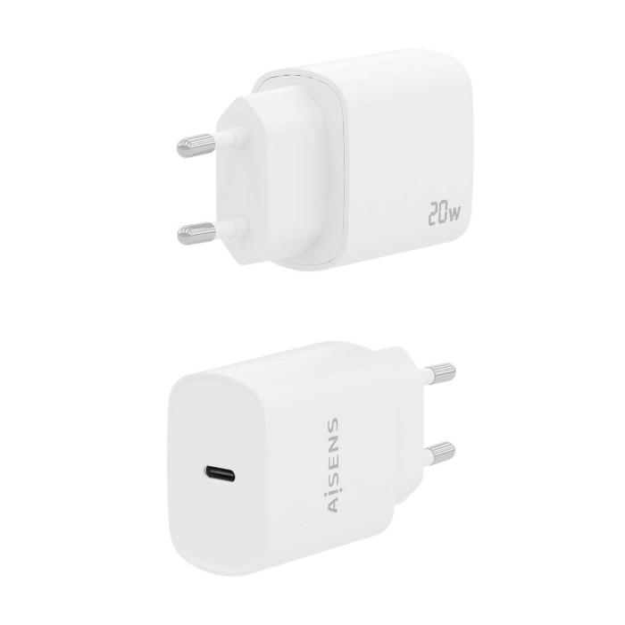 AISENS A110-0752 Ladegerät für Mobilgeräte Universal Weiß AC Schnellladung Drinnen — Bild 3 von 5