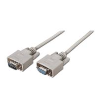 AISENS A112-0065 Serien-Kabel Beige 1,8 m DB9