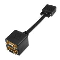 AISENS A113-0080 Kabeladapter D-sub HDB15 2x D-sub HDB15 Schwarz