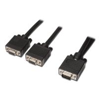 AISENS A113-0081 VGA-Kabel 0,45 m VGA (D-Sub) 2 x VGA (D-Sub) Schwarz