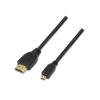 AISENS A119-0117 HDMI-Kabel 1,8 m HDMI Typ A (Standard) HDMI Typ D (Mikrofon) Schwarz