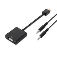 AISENS A122-0126 Videokabel-Adapter 0,1 m Schwarz