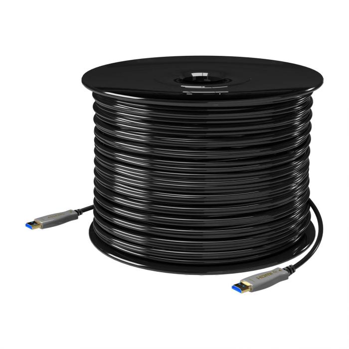 AISENS A148-0698 HDMI-Kabel 100 m HDMI Typ A (Standard) Schwarz — Bild 2 von 4