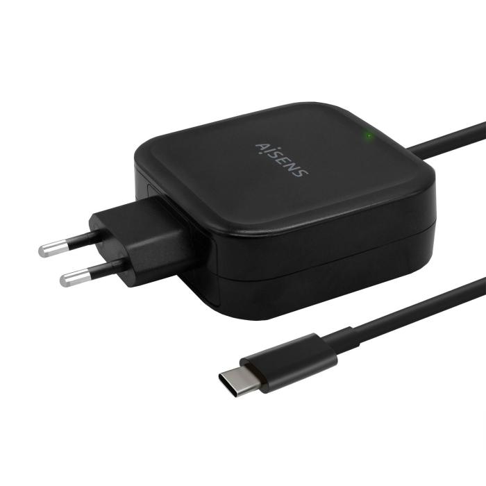 AISENS ASCH-1PD65WL-BK Ladegerät für Mobilgeräte Digitalkamera, Handy, Smartphone, Tablets Schwarz AC Drinnen — Bild 2 von 5