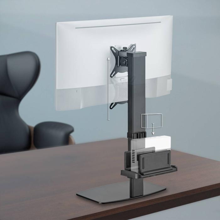 AISENS DT32TSR-165 Flachbildschirm-Tischhalterung 81,3 cm (32'') Tisch/Bank Schwarz — Bild 5 von 7