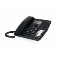 Alcatel Temporis 880 Analoges/DECT-Telefon Anrufer-Identifikation Schwarz