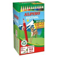 Alpino C0131144 Buntstift Mehrfarbig 144 Stück(e)
