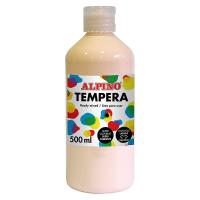 Alpino DM010173 Tempera-Farbe 500 ml Flasche Fleisch
