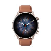 Amazfit GTR 3 Pro 3,68 cm (1.45'') AMOLED 46 mm Digital 480 x 480 Pixel Touchscreen Braun WLAN GPS