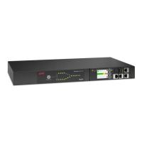APC Automatic Transfer Switch AP4423A – (8x) C13 + (1x) C19, 3680W, Rack-montierbar, 1HE