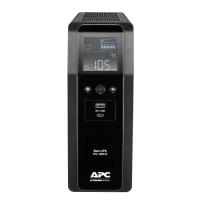 APC Back-UPS Pro 1200S, 1200 VA, 230 V, Sinuswelle, AVR, LCD, 8 IEC Ausgänge (2 mit Überspannungsschutz)