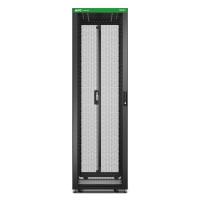 APC Easy Rack, 42 HE, Schwarz, mit Dach, Rollen, Füßen, 4 Halterungen und Seitenwänden, ohne Boden, 1991 H x 600 B x 800 T mm, bild 3 von 5 ansehen