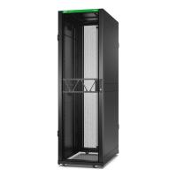 APC Netshelter SX Gen2 AR3100B2 - 42HE, 1991h x 600b x 1070t mm, mit Seitenteilen, schwarz