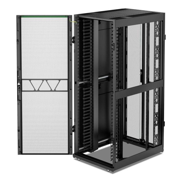 APC NetShelter SX Netzwerkgehäus, 42 HE, 1991H x 750W x 1070D mm, mit Seitenwänden, Schwarz — Bild 4 von 12