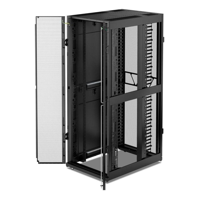 APC NetShelter SX Netzwerkgehäus, 42 HE, 1991H x 750W x 1070D mm, mit Seitenwänden, Schwarz — Bild 8 von 12