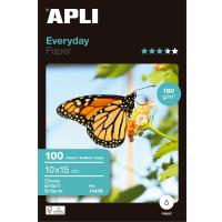 APLI 11476 Fotopapier Weiß Glanz