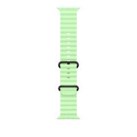 Apple Black Titanium Finish Band Grün Fluor-Elastomer, Titan