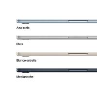 Apple MacBook Air Apple M M5 Laptop 38,9 cm (15.3'') 16 GB 512 GB SSD Wi-Fi 7 (802.11be) macOS Tahoe Navy, bild 3 von 18 ansehen