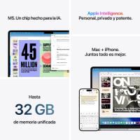 Apple MacBook Air Apple M M5 Laptop 38,9 cm (15.3'') 16 GB 512 GB SSD Wi-Fi 7 (802.11be) macOS Tahoe Navy, bild 17 von 18 ansehen