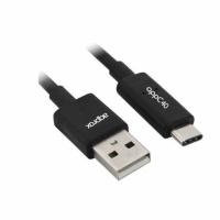 Approx appC40 USB Kabel USB 3.2 Gen 1 (3.1 Gen 1) 1 m USB A USB C Schwarz