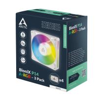 ARCTIC BioniX P14 A-RGB (White) – 3 Pack 140 mm PWM-Lüfter mit Daiy Chain, bild 20 von 20 ansehen