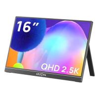 Arzopa Z1RC 16 Computerbildschirm 40,6 cm (16'') 2560 x 1600 Pixel 2.5K Schwarz, bild 2 von 2 ansehen