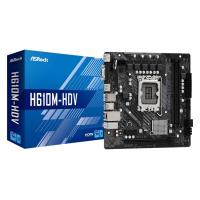 Asrock H610M-HDV Intel H610 LGA 1700 micro ATX