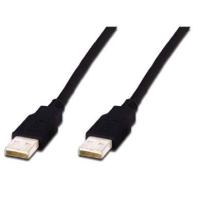 ASSMANN Electronic 1.0m USB 2.0 A/A USB Kabel 1 m USB A Schwarz
