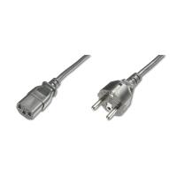 ASSMANN Electronic AK-440110-012-S Stromkabel Schwarz 1,2 m CEE7/7 C13-Koppler