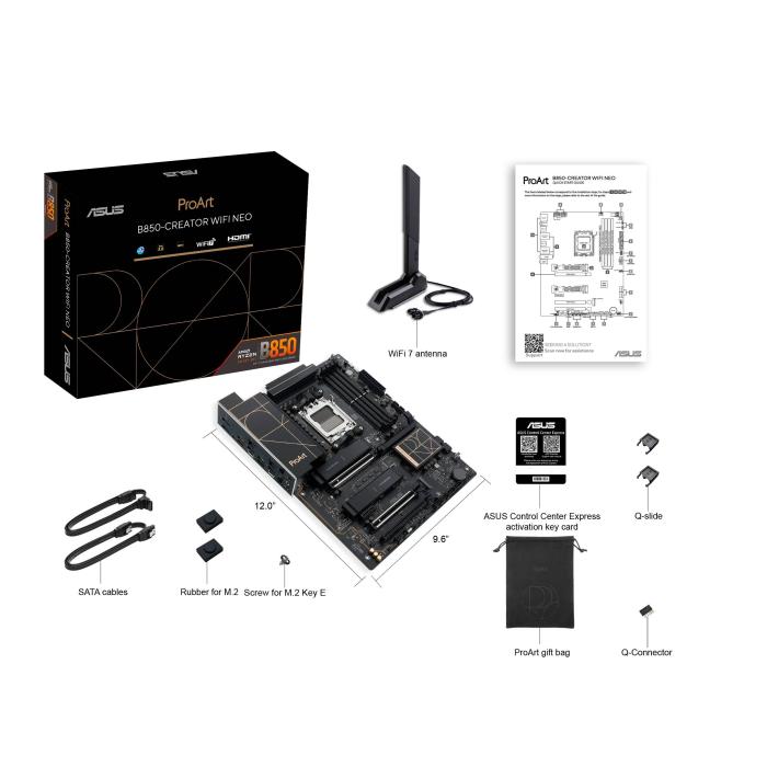 ASUS PROART B850-CREATOR WIFI NEO AMD B850 Sockel AM5 ATX — Bild 3 von 24