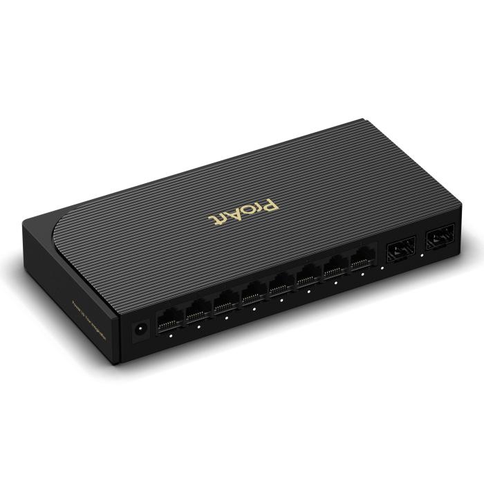 ASUS ProArt Switch PQG-U1080 Unmanaged 2.5G Ethernet (100/1000/2500) Schwarz — Bild 5 von 14
