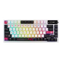 ASUS ROG Azoth X Tastatur Gaming USB + RF Wireless + Bluetooth Schwarz, Weiß