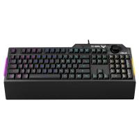 ASUS TUF Gaming K1 Tastatur USB Englisch, Spanisch Schwarz