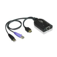ATEN KA7168 Tastatur/Video/Maus (KVM)-Kabel Schwarz