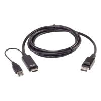 ATEN True 4K 1.8M HDMI zu DisplayPort-Kabel