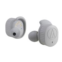 Audio-Technica ATH-SPORT7TW Kopfhörer Kabellos im Ohr Sport Mikro-USB Bluetooth Grau