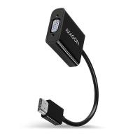 Axagon RVH-VGAN Videokabel-Adapter 0,15 m HDMI Typ A (Standard) VGA (D-Sub) Schwarz