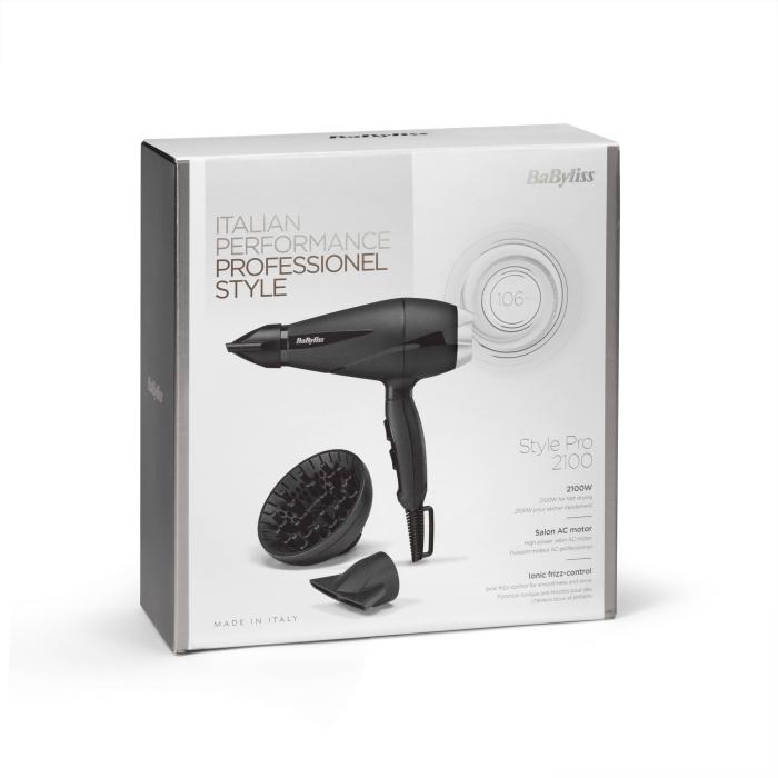 BaByliss 6710DE Haartrockner 2100 W Schwarz — Bild 21 von 38