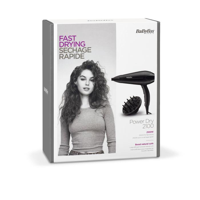 BaByliss Power Dry 2100 Haartrockner 2100 W Schwarz — Bild 14 von 14