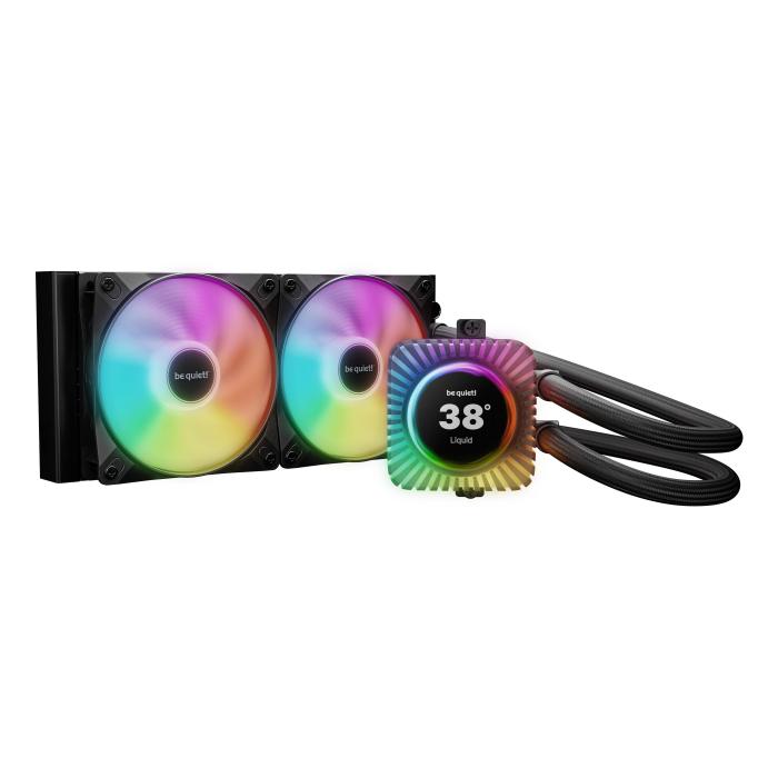 be quiet! Light Loop IO LCD 240 mm Schwarz